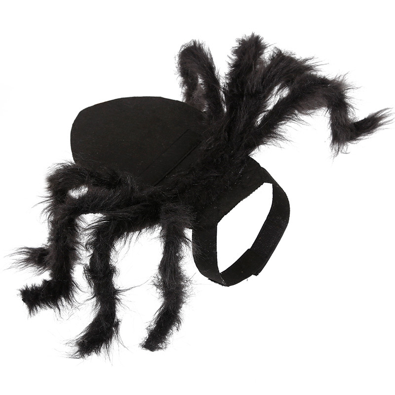 Halloween Huisdier Spider Kleding Pluche Spider Horror Simulatie Makeover Party: S