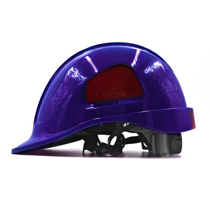 Abs Veiligheidshelm Bouw Klimmen Steeplejack Werknemer Beschermende Helm Helm Cap Outdoor Werkplek Supplies: blue