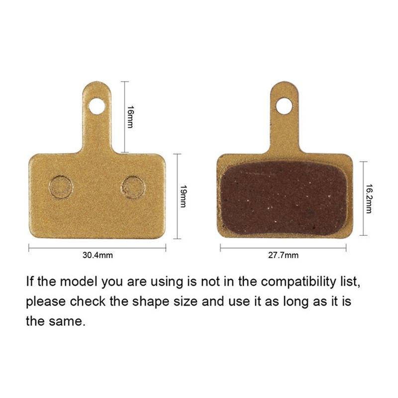 MTB Disk Brake Pad for Shimano M355/M375/M395/M415, forTektro Orion/Auriga PRO/Auriga Comp/Auriga E-Comp/Draco/Draco WS/Aquila