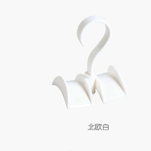 360-degree Rotation Bag Rack Closet Organizer Hanger Handbag Storage Purse Belts Scarves Hanging Rack Hook Home Bag Rack: Ivory