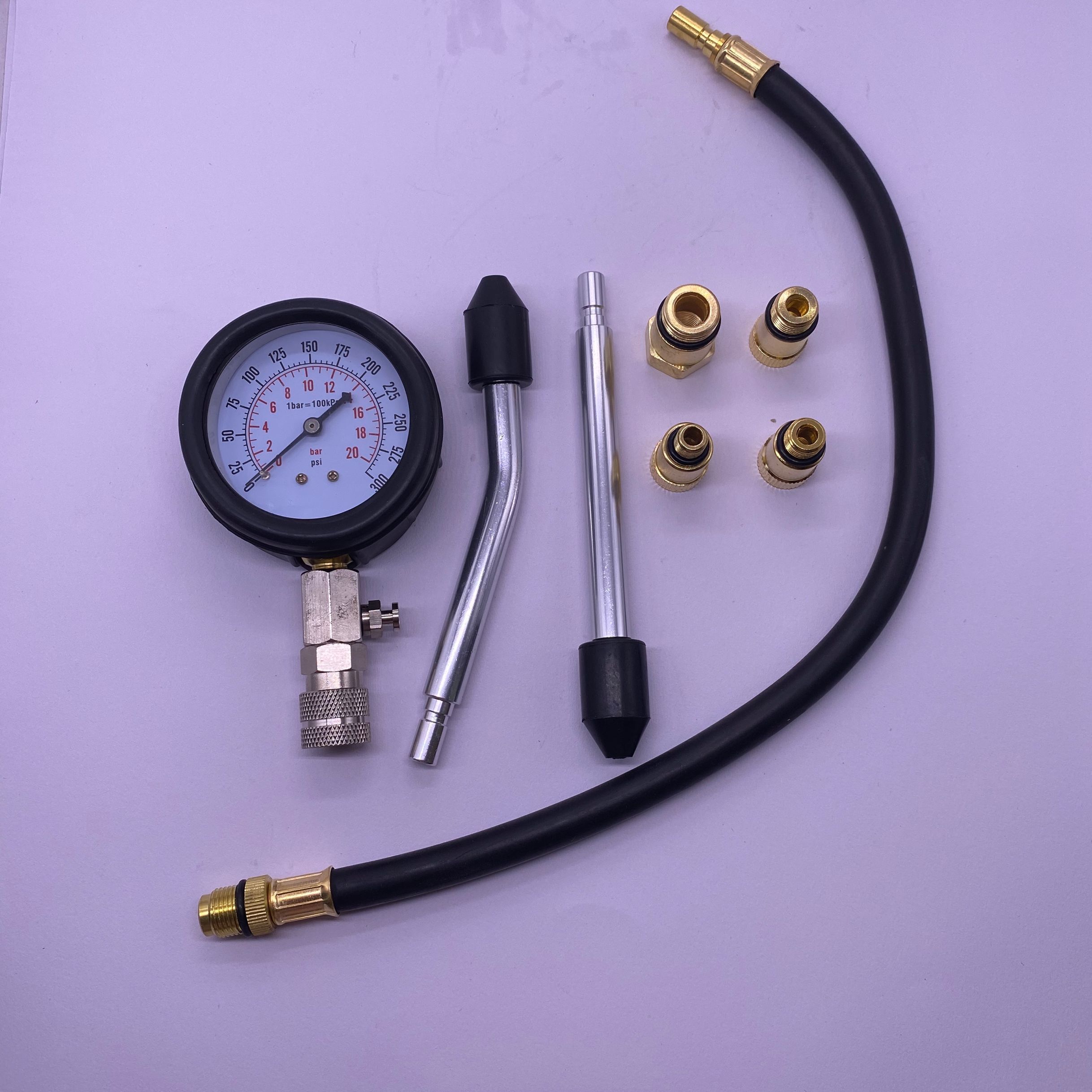 DPGJ-452 Diesel Engine Compression Cylinder Pressure Tester Gauge Kit Tester Leakage Diagnostic Automotive Tool