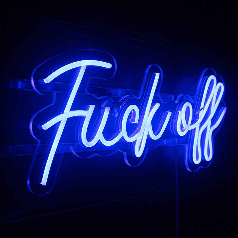 Wanxing Neon Led Neon Sign Licht Super Cool Woorden Grappig Neon Lamp Muur Opknoping Acryl Nachtverlichting Straat Kamer Home bar Decor