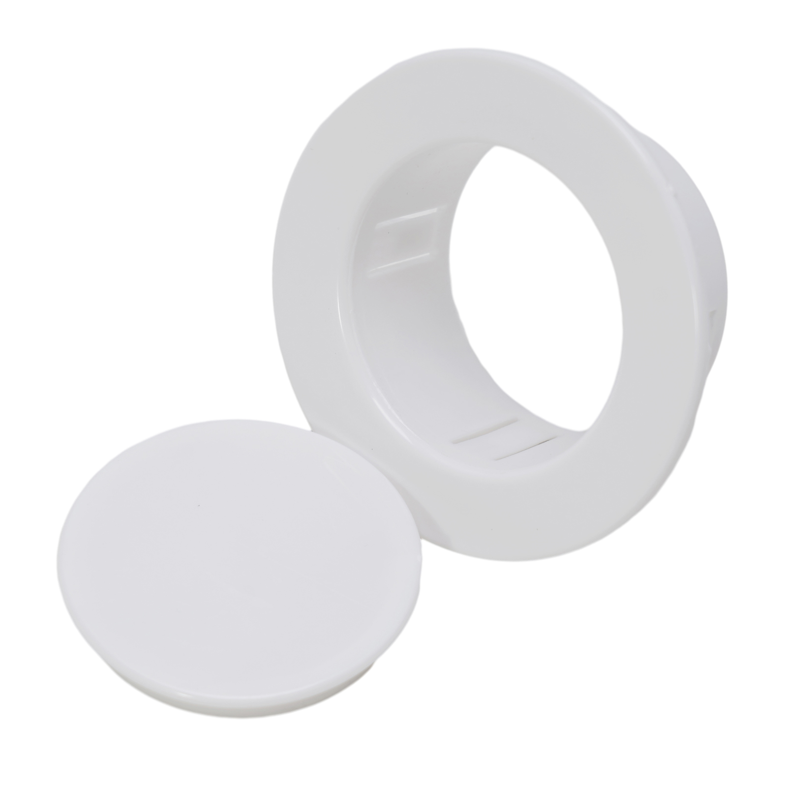 Cubierta decorativa para orificio de pared de 40 a 100mm, rejillas protectoras, tapa decorativa, enchufe de plástico para aire acondicionado