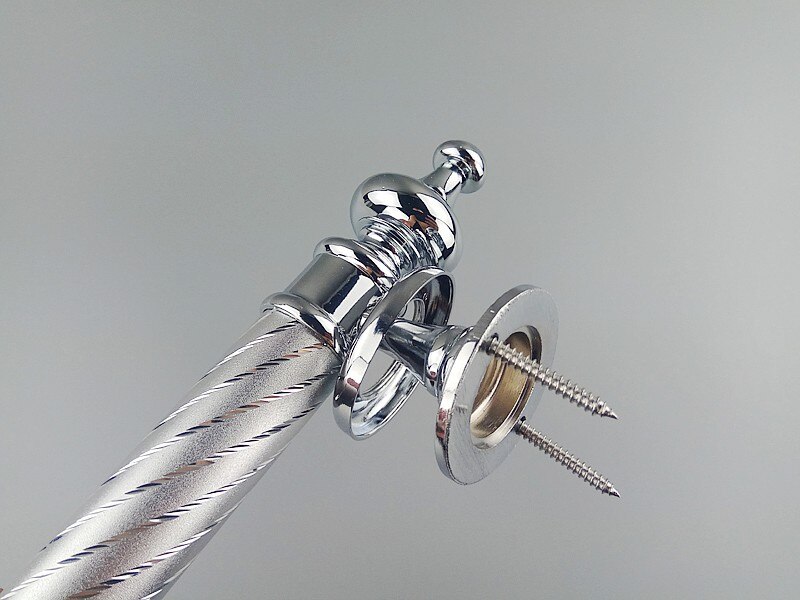 345mm Chrome Furniture Hardware Wooden Door Handles Bathroom Bedroom Restaurant Sliding Door Handle Wardrobe Push Pulls Handles