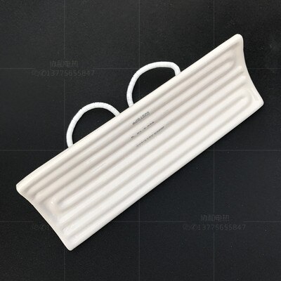 Gebogen Keramische Verwarming Plaat Ver Infrarood Verwarming Plaat 60*120Mm 60*240Mm 80*240Mm: 80X240mm