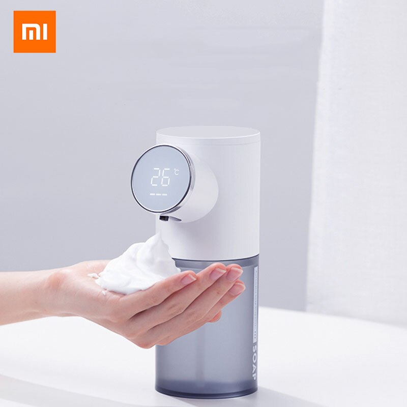 Xiaomi Automatische Zeepdispenser Usb Oplaadbare 320Ml Vloeibare Zeep Dispensers Digitale Display Schuim Handdesinfecterend Machine