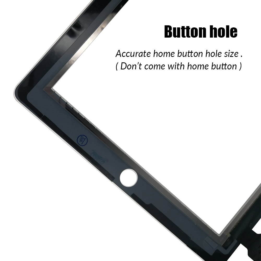 9.7 "Touch Screen Für iPad 4 A1458 A1459 A1460 Touch Screen Digitizer Ersatz Sensor Glas Panel für iPad 4 LCD Outer