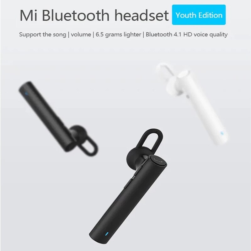 Xiaomi Mi Bluetooth 5,0 Headset Drahtlose Kopfhörer Jugend Edition Kopfhörer Xiaomi Ohrhörer Musik Headset Mit Mic für iPhone