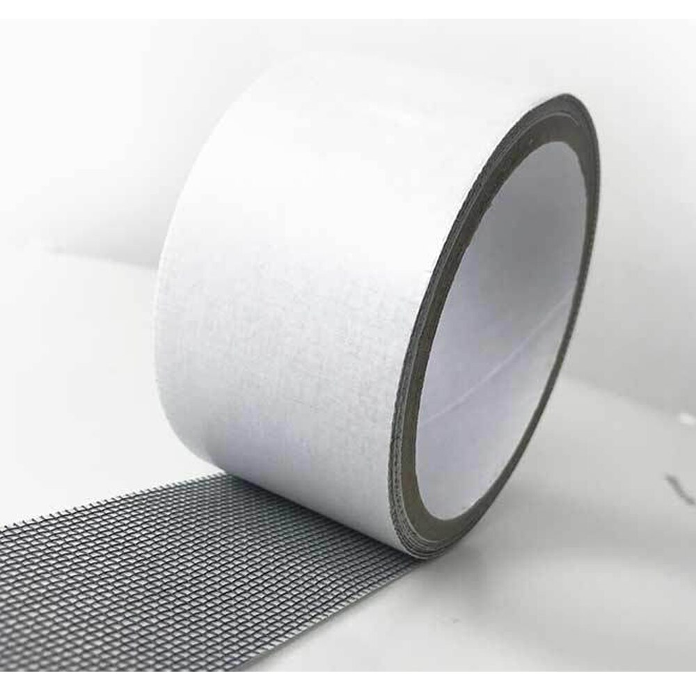 Zestaw siatki okiennej owadów taśma naprawcza muchy robaki osa moskitiera siatka pokrywa z siatki taśma naprawcza taśmój wodoodporne 5*200cm 1