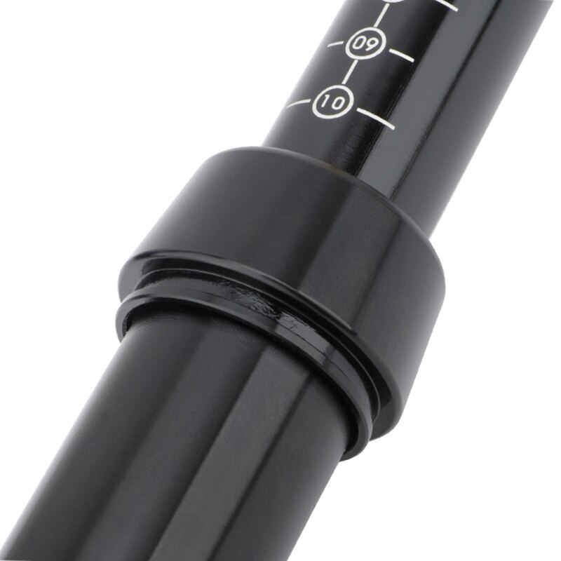 Zoom – tige de selle hydraulique de vélo vtt, 30.9/31.6x375mm, Type de Suspension, Tube de siège de levage à Absorption des chocs avec télécommande interne