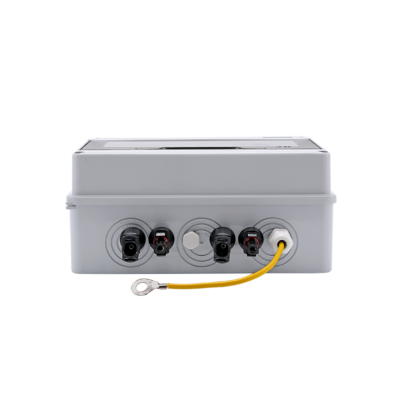 Caja combinadora Solar fotovoltaica PV con protección contra rayos 1 en 1 salida DC 600V fusible MCB SPD caja impermeable IP65 al por mayor