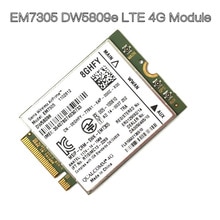 DW5809e k2w44 für Sierra kabellos em7305 M.2 NGFF 4G 100 M LTE wwan-karte modul Dell e7450 e7250/ 7250 e5550/5550 e5450/5450
