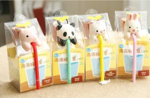 Peropon Auto bouteille chuppon jouet 12cm Animal panda cochon