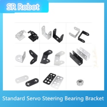 Servo Bracket For Standard Servo Steering Bearing Bracket To DIY Humanoid Robot Arm Robotic Part Accessory Platfrom U Beam L Toy
