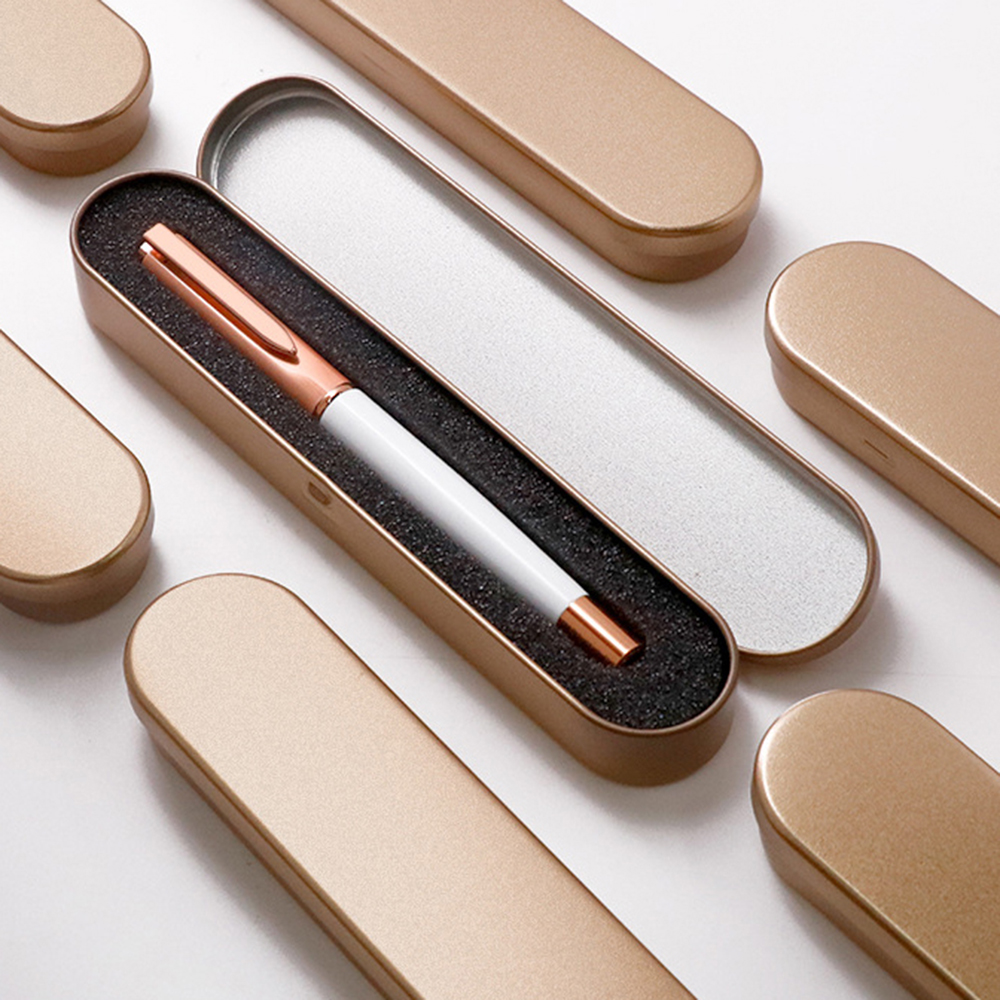 Scatola di latta carina Scatola di penna stilografica in metallo Scatola di matite Astuccio per penne Scatola di immagazzinaggio Scatola di cancelleria scolastica multifunzione Regali per bambini Stoccaggio domestico