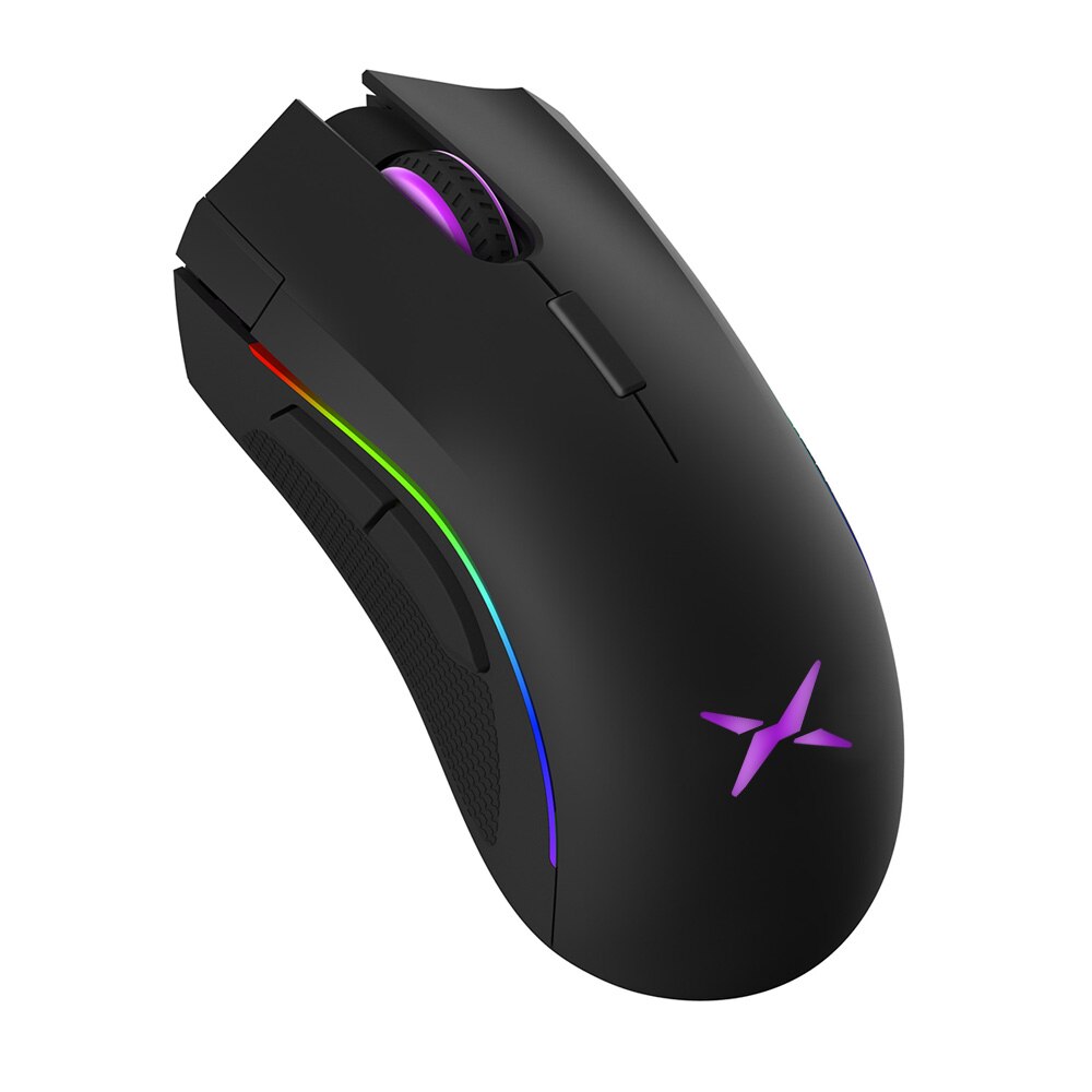 Delux M625 RGB Wired Gaming Mouse Ergonomic 7D 24000 DPI Adjustable Mause USB Optical Computer Backlight Game Mice For PC Laptop