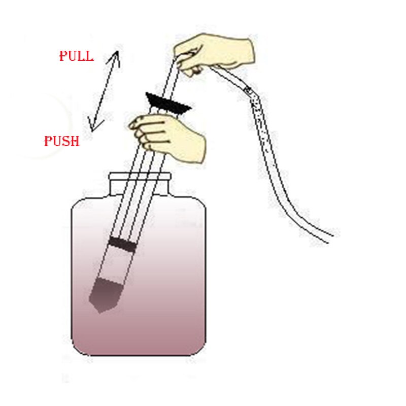 Home Brew Auto sifon Rekken Cane voor Bier Wijn Em... – Grandado