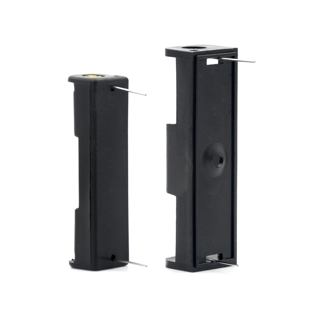 1 Slot Plastic Batterij Case Draagbare Opbergdoos Voor Aaa Aa Batterij Met Pin Multi Doeleinden Diy Aaa Batterij Houder abs Container