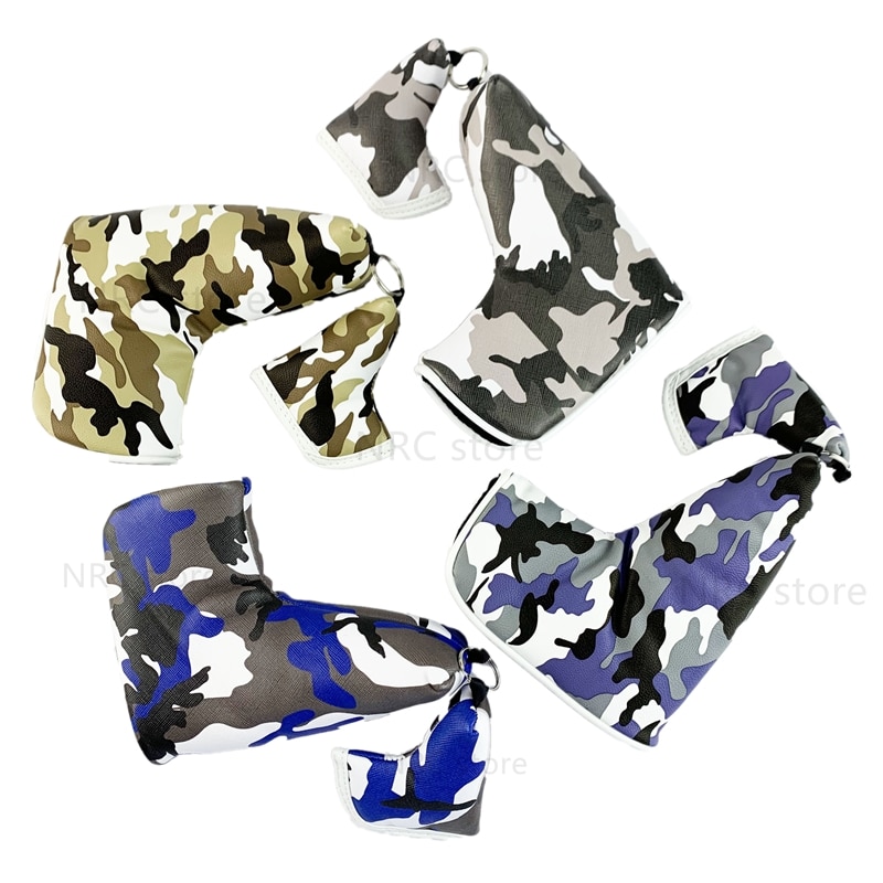 NRC Golf Headcovers de Golf hoja Putter cubre camuflaje Putter funda imán cubierta de cabeza