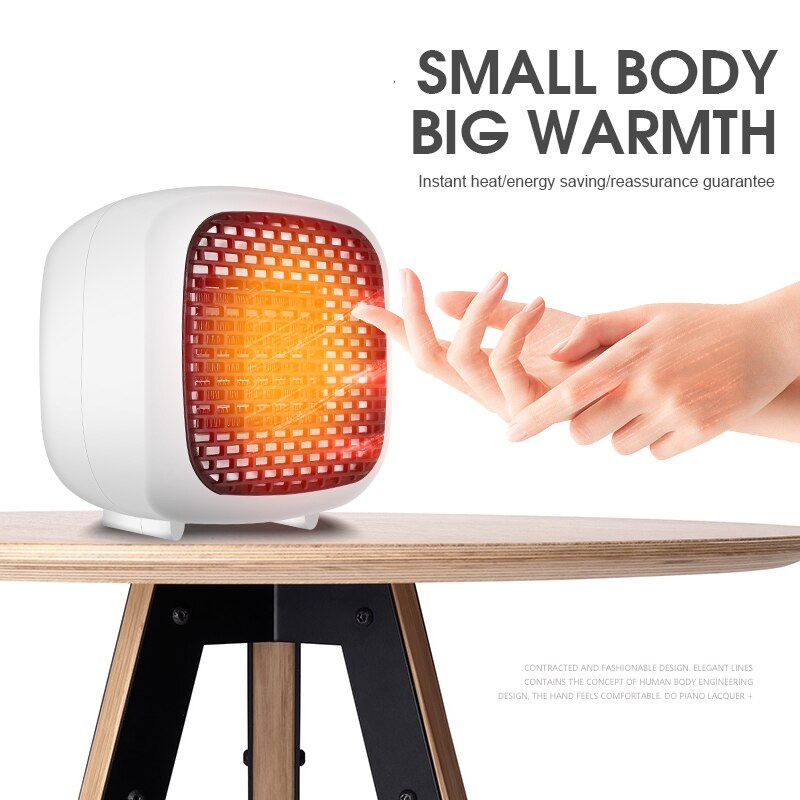 Chauffage rapide électrique Portable 800W, ventilateur, Protection contre la surchauffe, 220V, pour l'hiver