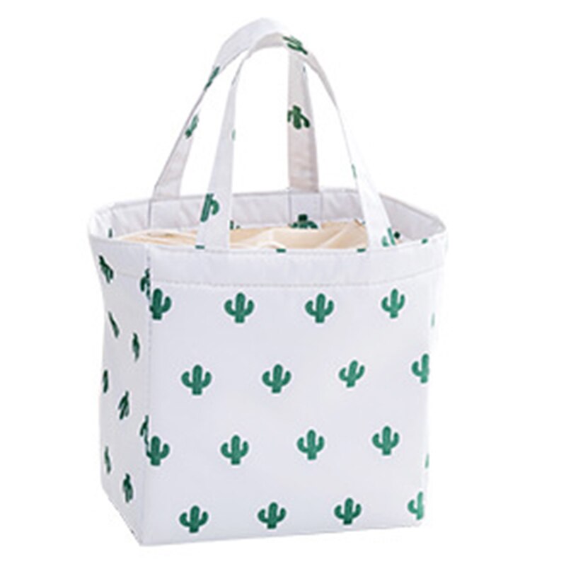 Bolsas térmicas de flamenco para bebé, bolsa Oxford impermeable para lactancia infantil, calentador de leche portátil para pícnic al aire libre, MBG0320: Cactus