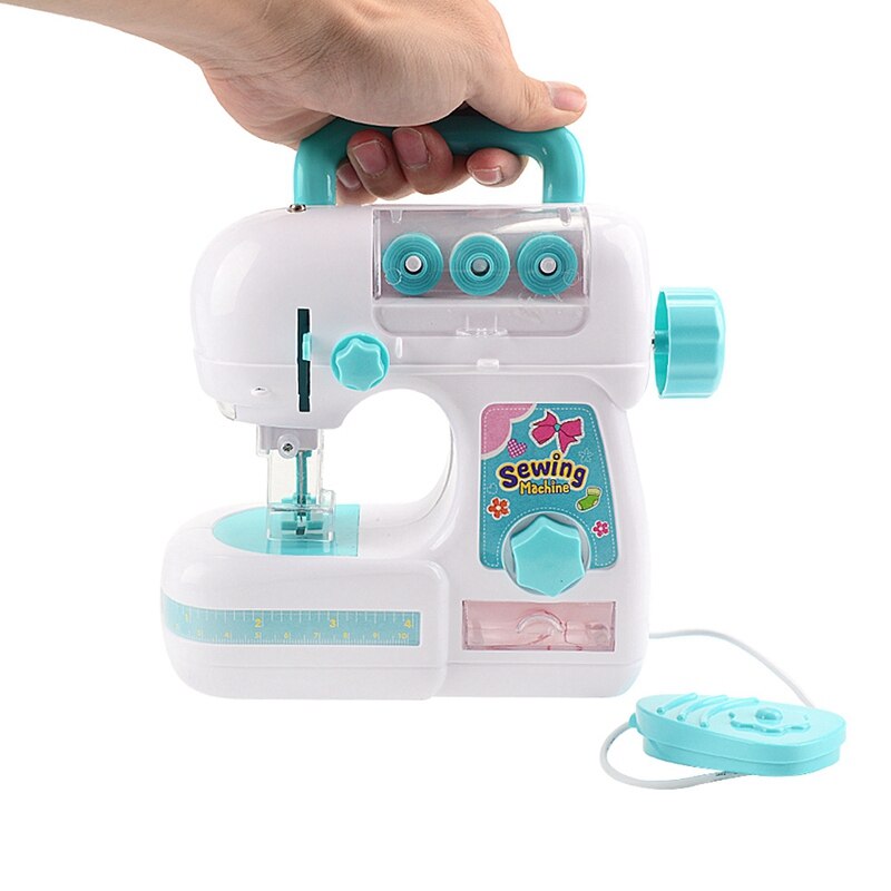 Simulation elektrisk mellemstor symaskine legetøj læring tøj legetøj pige