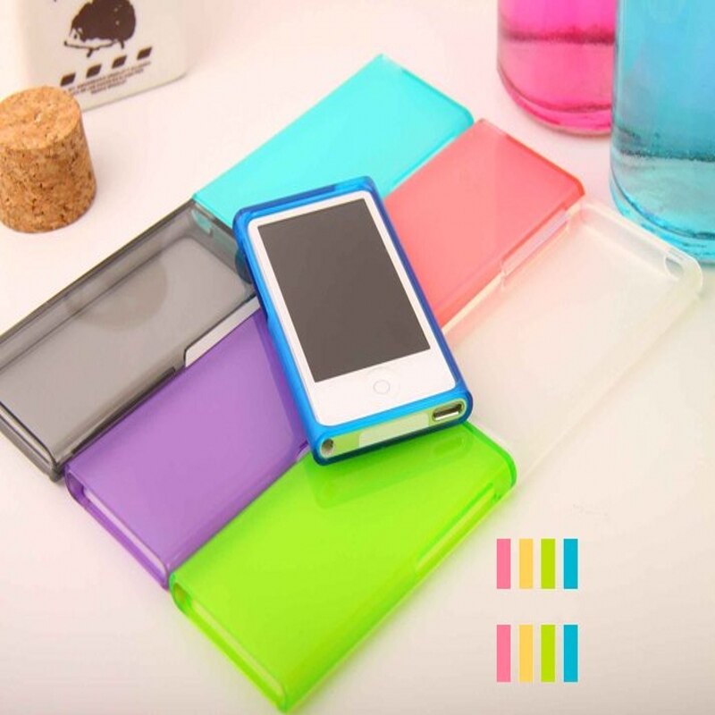 Case Voor Ipod Nano 7 Cover Candy Kleur Soft Tpu Siliconen Case Voor Apple Ipod Nano 7 7th Generatie Case