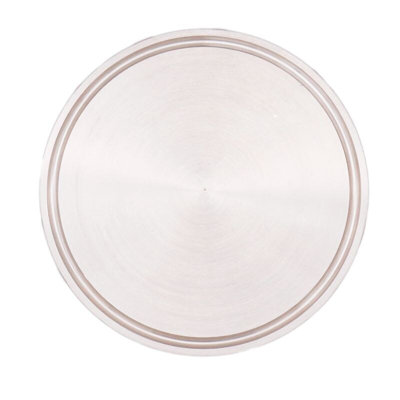 3" TC End Cap 91mm OD 304 Stainless Steel Sanitary Homebrew Clover Fitting, Brewer Hardware, Sanitary Hardware