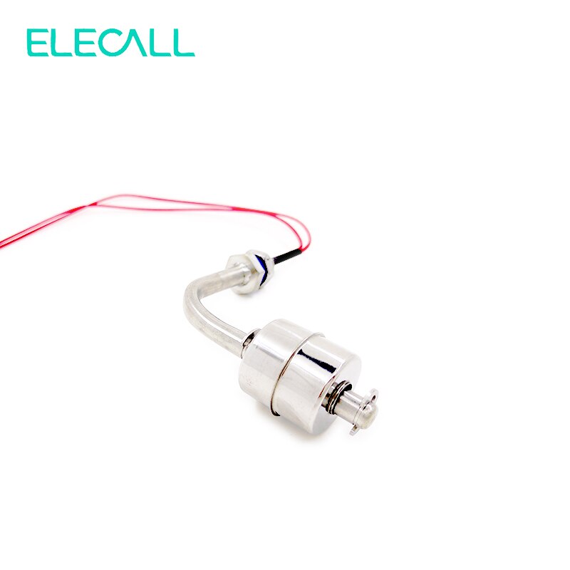 ELECALL Bent Water level Switch float Liquid sensor Stainless Steel Tank Pool Flow sensors ESC7810 110V 220V