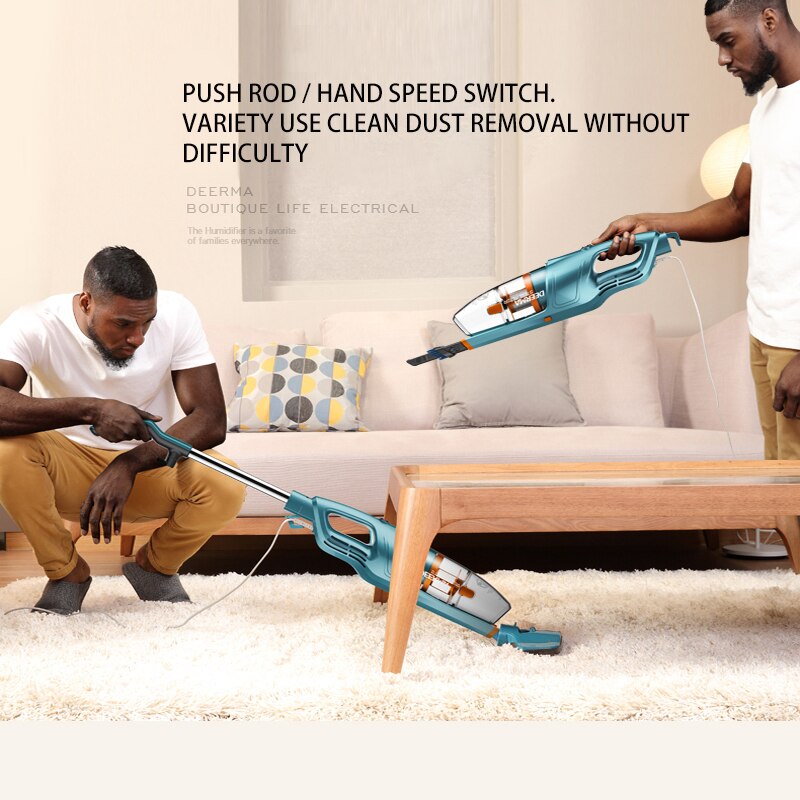 Deerma DX900 Upright Vacuum Cleaner portable Handheld Household Cleaner Low Noise Dust Collector Strong Suction