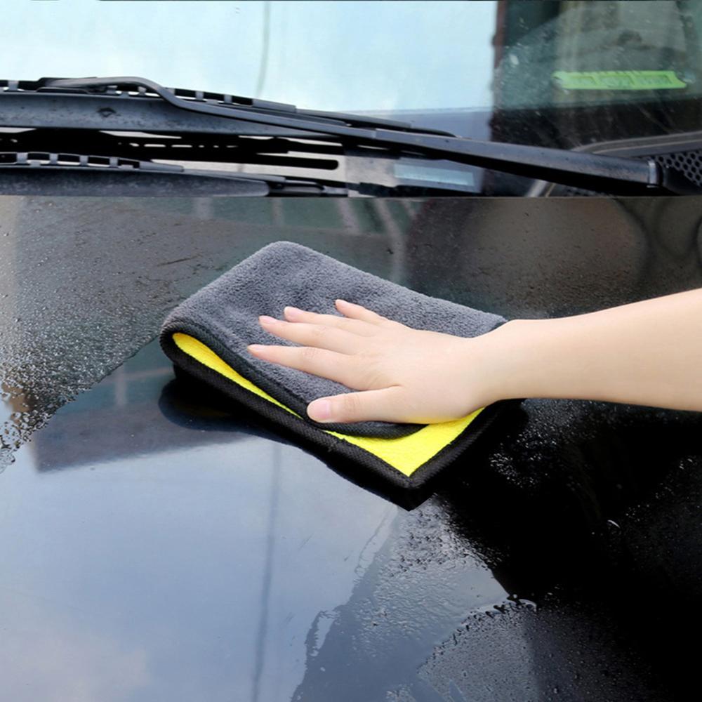 Superabsorberende bilrengøringshåndklæder mikrofiber hurtigtørrende håndklæder superabsorberende bilvaskeklude ridsefri csv