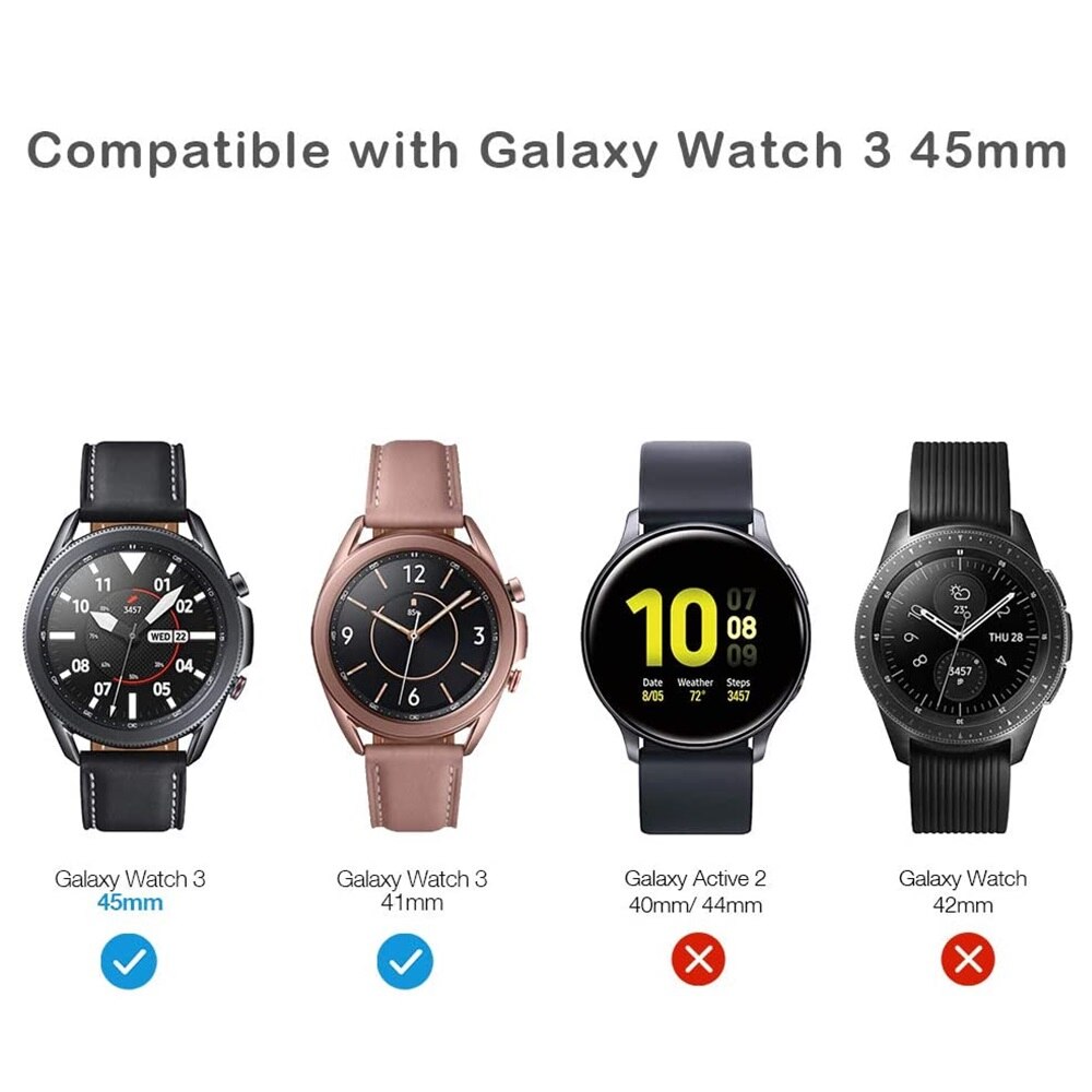 Voor galaxy watch 3 45mm hoesje zachte tpu beschermer schokbestendige hoes voor samsung galaxy watch 3 41mm hoesje bumper watch 3 hoesjes shell