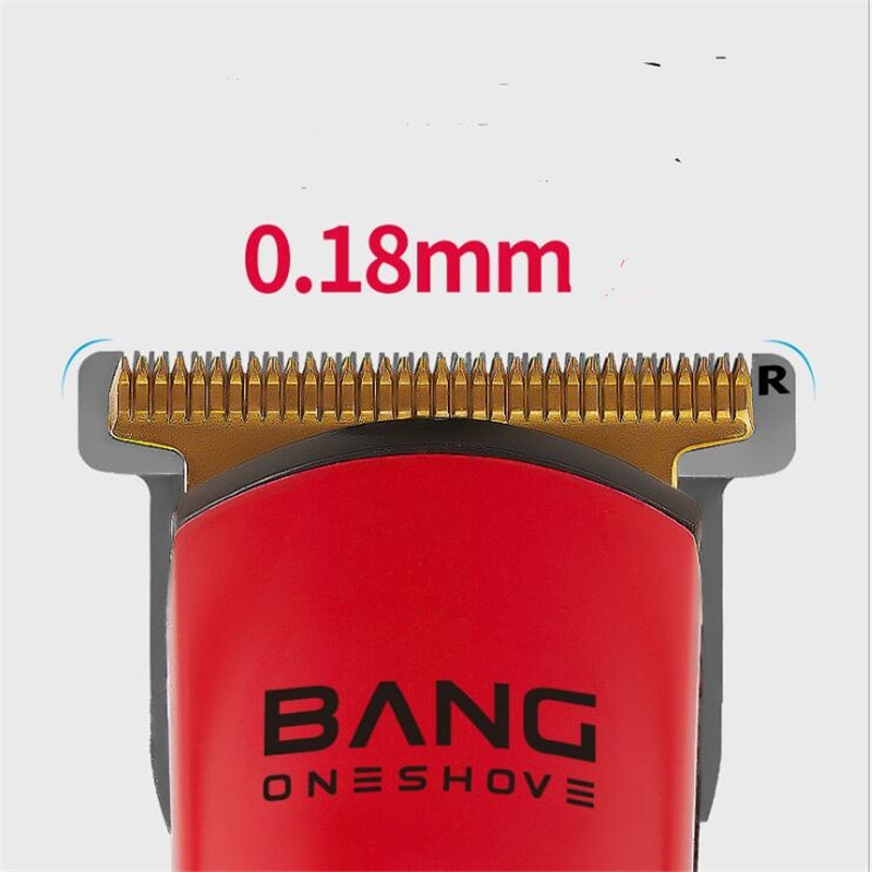 Electric Hairline T Blade Outliner Trimmer Clipper Barber Detailer Modified Haircut Hairstyling Hairdressing Cutting Machine Cut