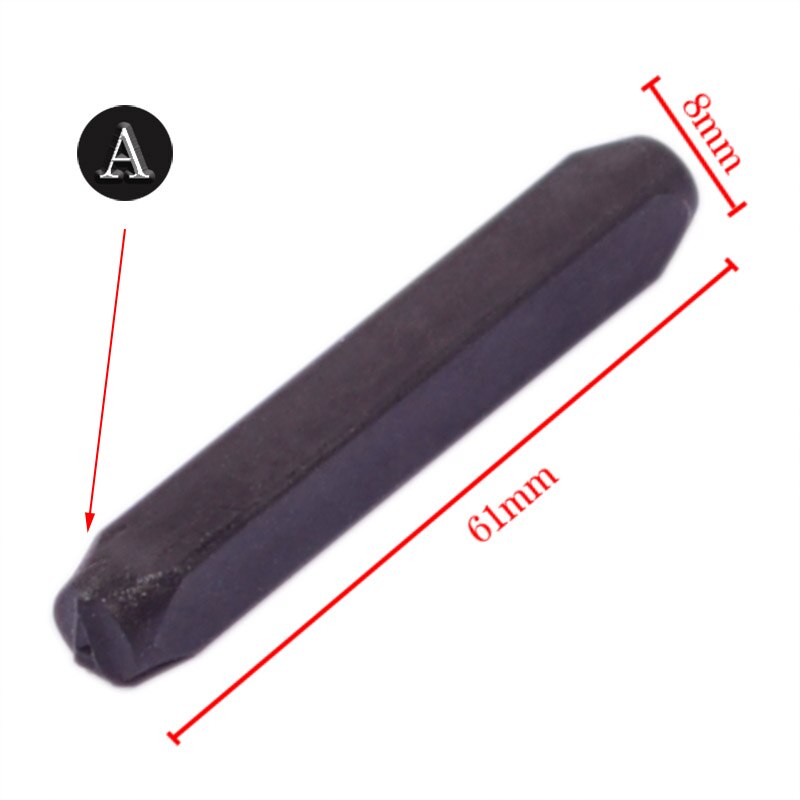36pcs 6mm Steel Punch Alphabet Letter Number Stamp Tool Steel Metal Craft Leather For Home Handmade DIY Tools