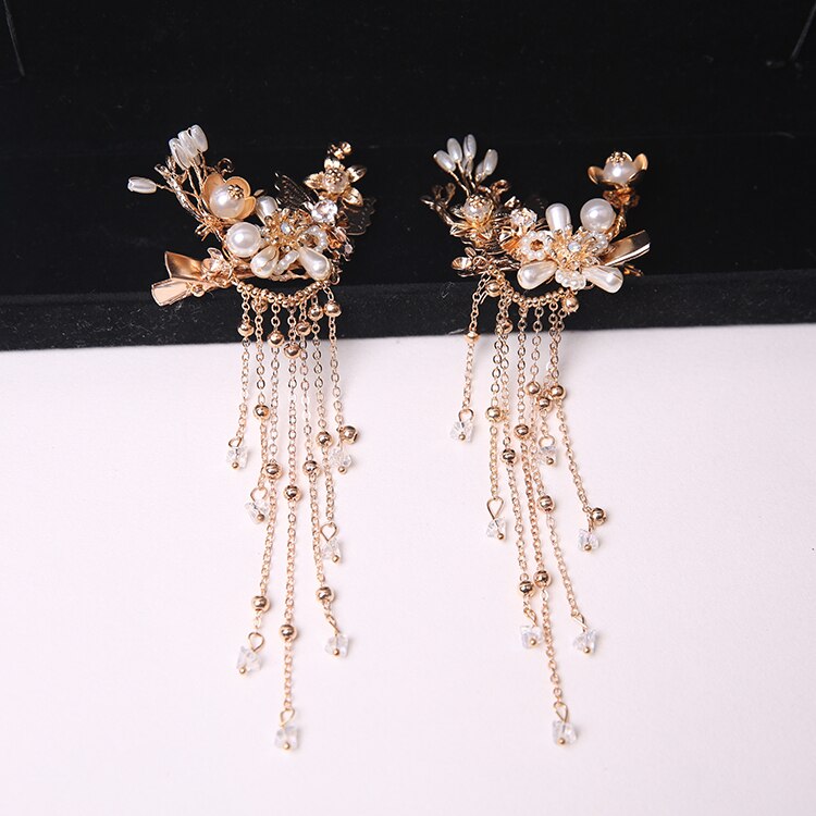 Accesorios para cabello de mujer Hanfu, accesorio para cabello de Hanfu, horquilla Kanzashi, estilo chino simple, adornos para el cabello, Kanzashi: A Pair Hair clip