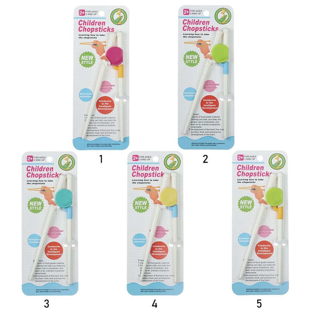 Utensilios de comida chinos para niños, vajilla práctica y divertida, palillos de aprendizaje, palillos de entrenamiento