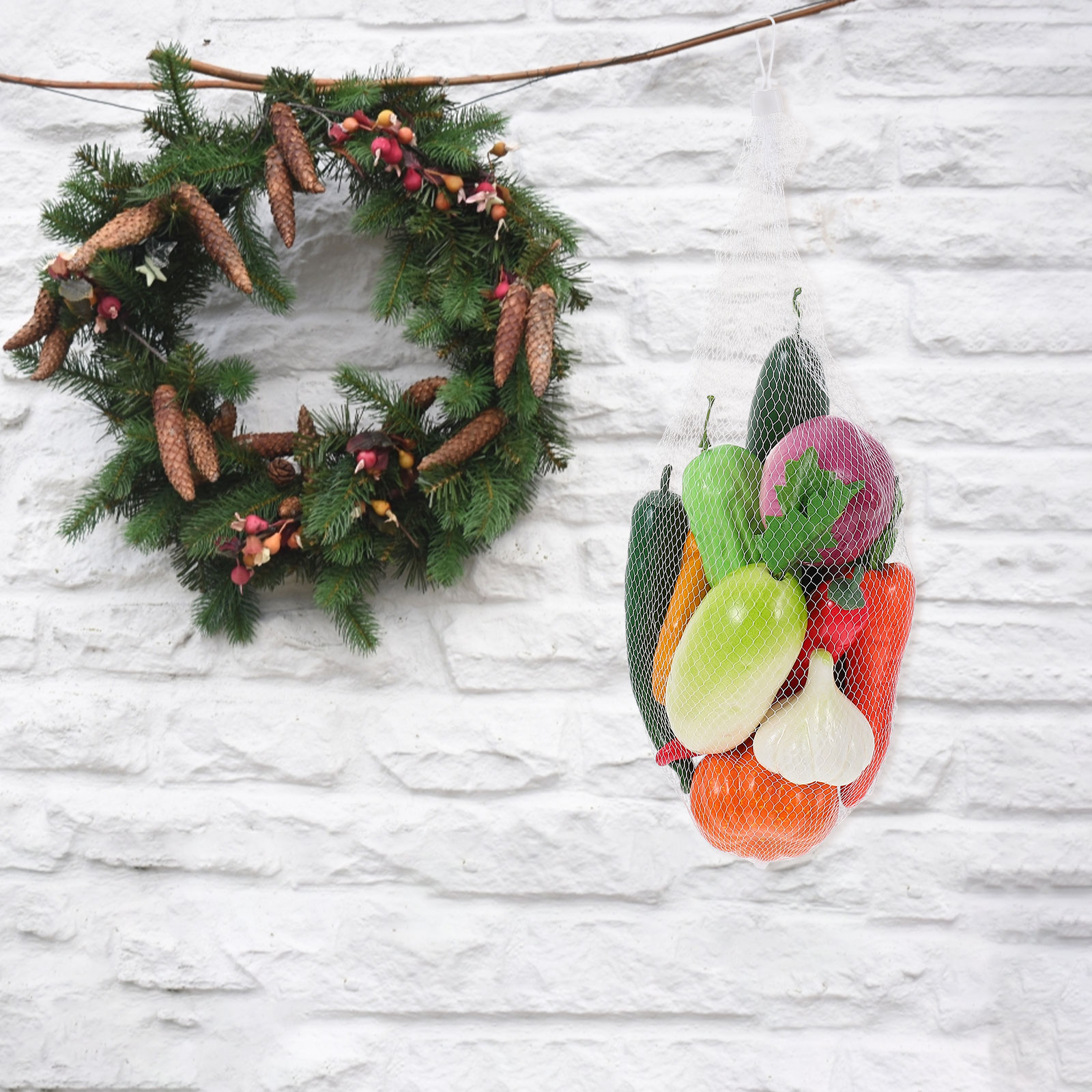 12pcs Artificial Fruits Simulation Fruits Model Photography Props Foams Fruit Decor