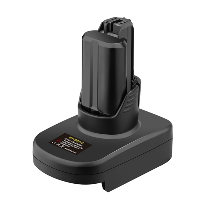 BHBD-Li- Akku-Elektrowerkzeuge für 18-V-Akku-Adapter, umwandelbar in einen 12-V-Akku-Adapter für