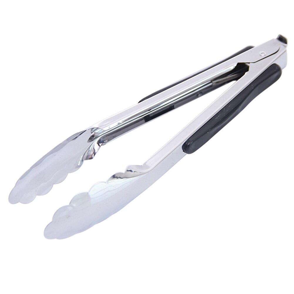 Kitchen Tongs, Heat Resistant Stainless Steel Food Tongs for Frying, Cooking, Serving, Barbecue