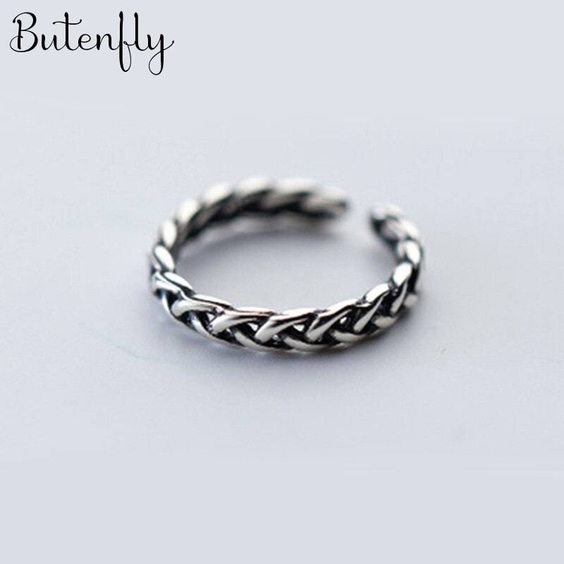Persoonlijkheid Gothic Vintage Kettingen Ringen Voor Vrouwen Bridal Wedding Engagement Punk Verstelbare Antieke Ringen Rock Sieraden