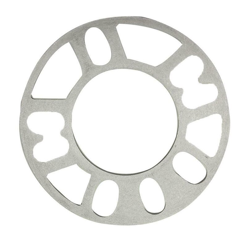1X 5mm Aluminium ET Einstellscheiben Auto Spurverbreiterungen Radstand Dichtung Flansch