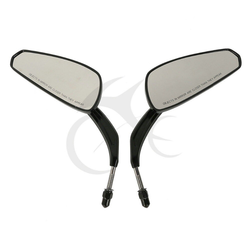 Motorcycle 8MM Rear View Mirrors For Harley Sportster Softail Road King Glide XL1200C N FLSTFB FXDF FLSTF FLHYUC FLTRX Fat Boy