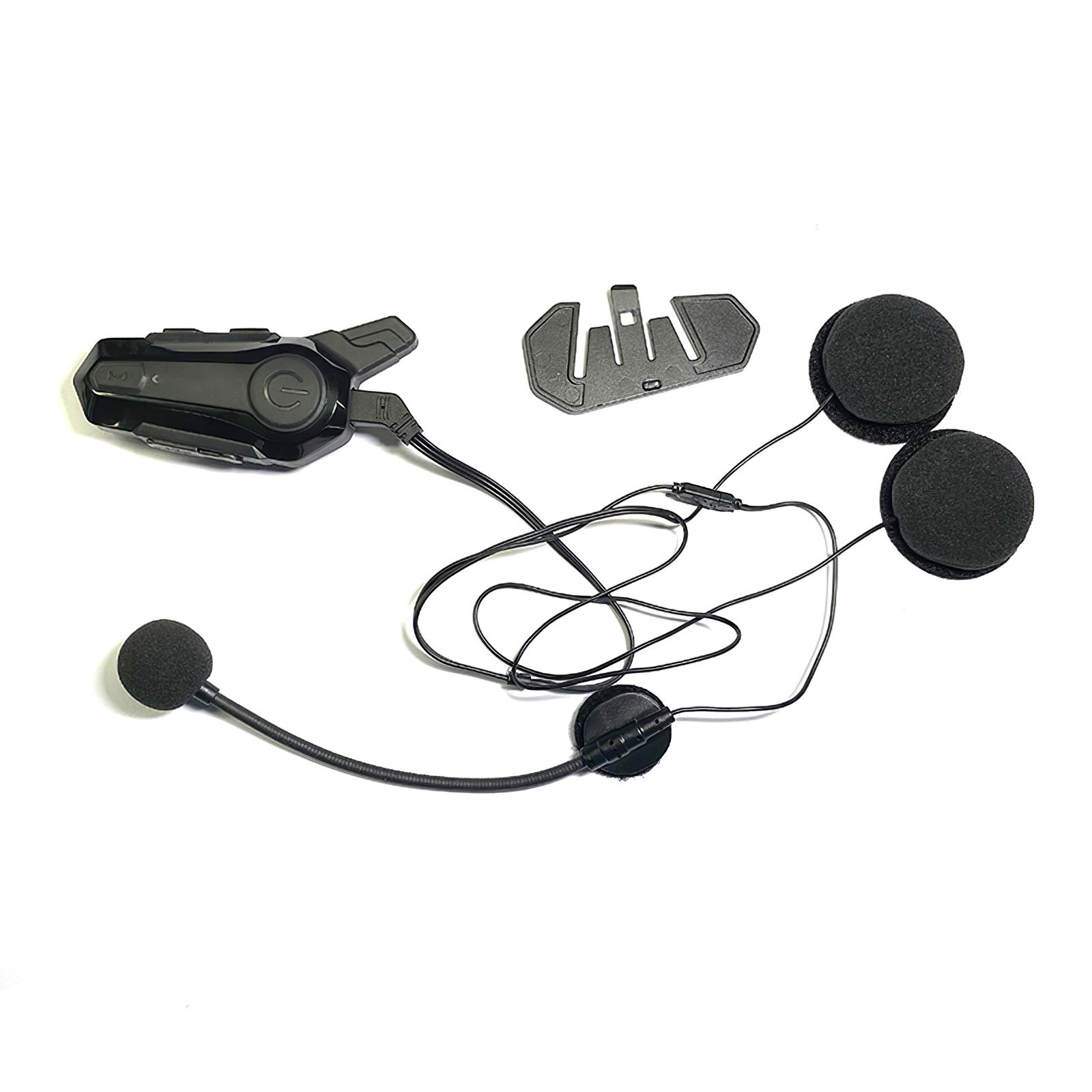 Motor Bike Earphone Microphone Built-In 3.7V 800mAh Battery Bluetooth 4.2 Helmet Headphone Bluetooth Motorcycle Headset Intercom