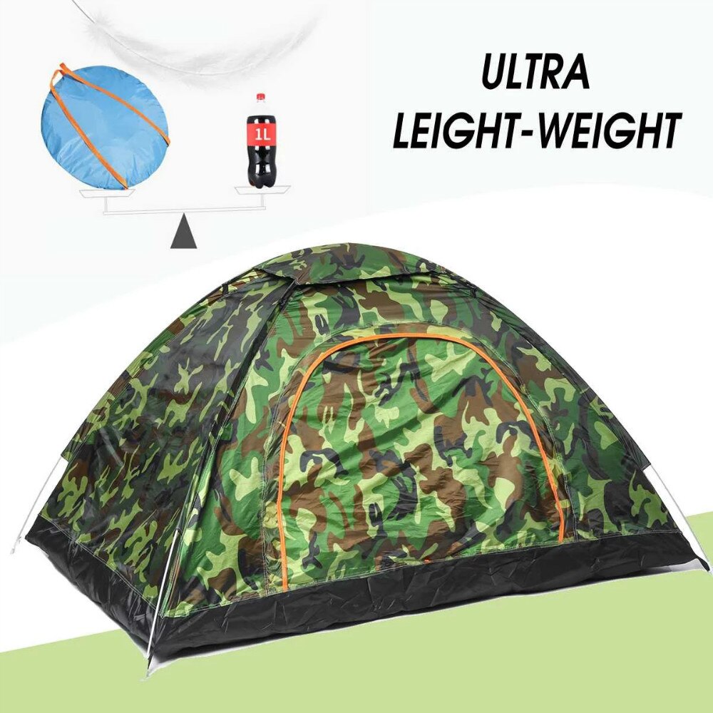 Ultraleichtes outdoor-zelt mit automatischem pop-up-system, sonnenschutz, atmungsaktiv, ideal für familien-camping und wanderungen, geräumiges, wasserdichtes zelt