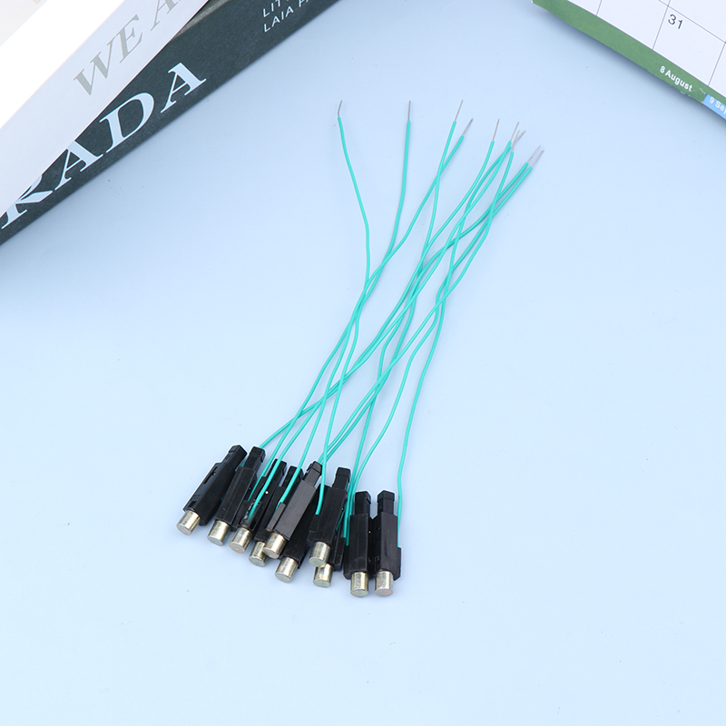 10 Stück 21 cm Piezo-Feuerdraht, Kupferkappe, elektronischer Zünder für Sprüfeuerzeuge, Herd, Ersatzteile, Kochgeschirrzubehör