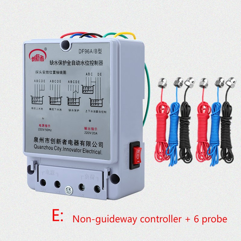 Household automatic liquid level controller Float switch water level controller for water pump switch towers relay 220v