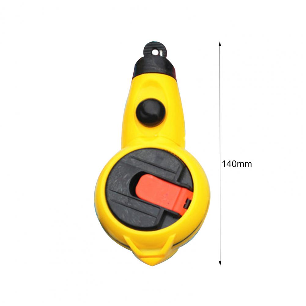 25m Mini Hand Kreide Linie Hand-angetrieben Klar Mark Automatische Zurückspulen Tinte Brunnen Zeichnung Linie Marker für Zimmerei