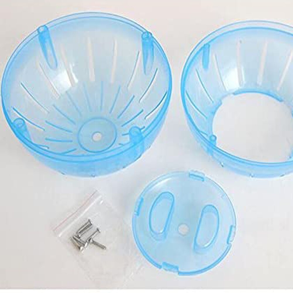 Souris rongeur pour animaux de compagnie Jogging Hamster gerbille Rat jouet en plastique boule d'exercice belle balle pour animaux de compagnie jouets 10cm 12cm