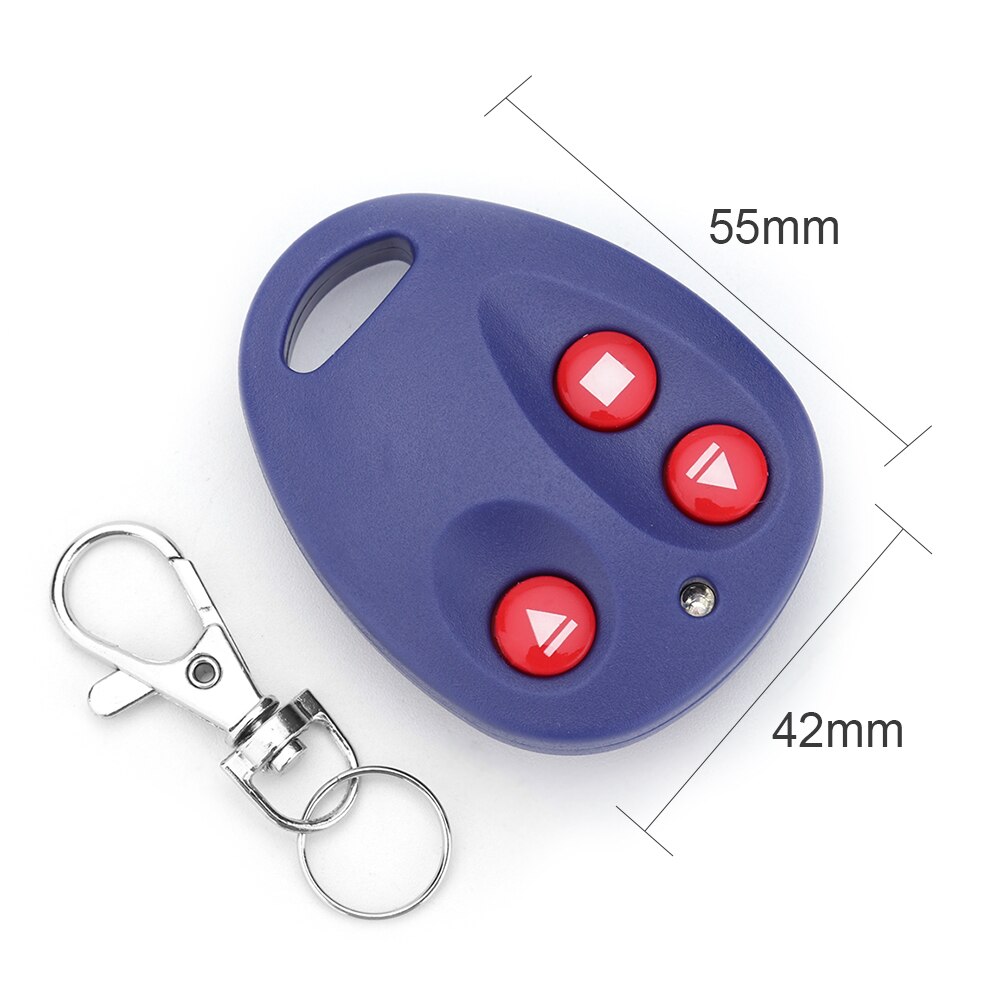 3CH 433MHz Remote Control Practical Multifunctional Replicator Electric Door Garage Door Learning Password Clone Remote Control: Blue