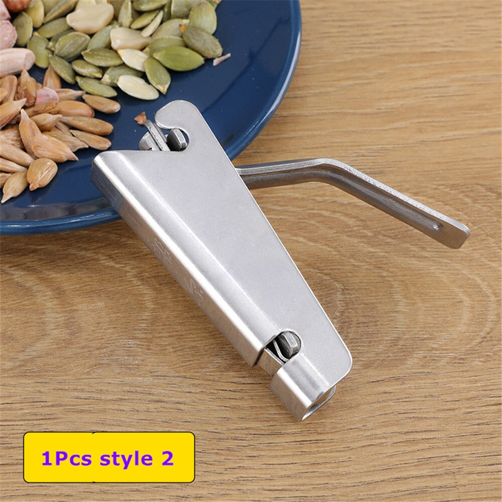 Sheller Nuts Opener Melon Seed Plier Clamp Pistachio Opener Sunflower Seeds Peeler Walnut Pine Cracker Kitchen Tools Accessories: style 2